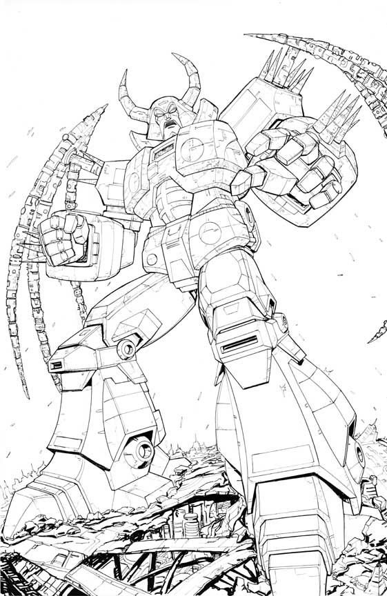 Transformers Unicron Commission.
