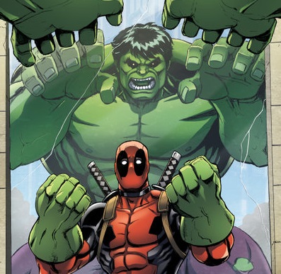 Deadpool VS The Hulk (Print) – Unreal Books