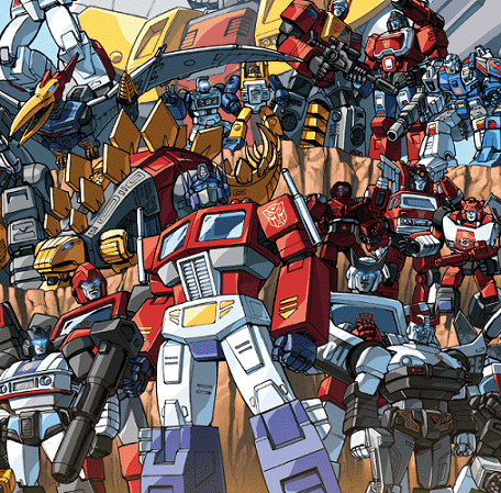 Transformers Autobots Group Shot Sudadera 