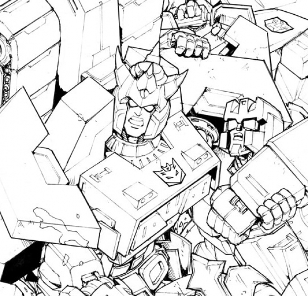 Transformers Original Art For Sale ComicArtTracker